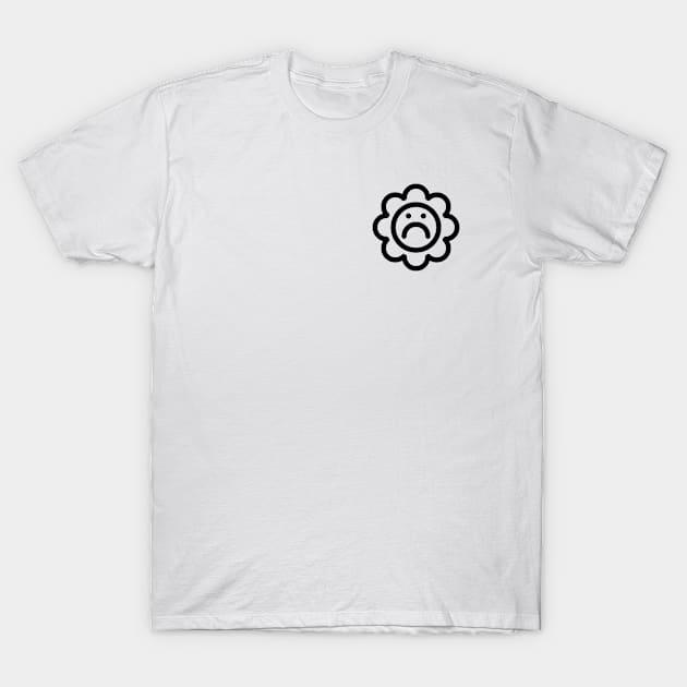 flower sad T-Shirt by UIco